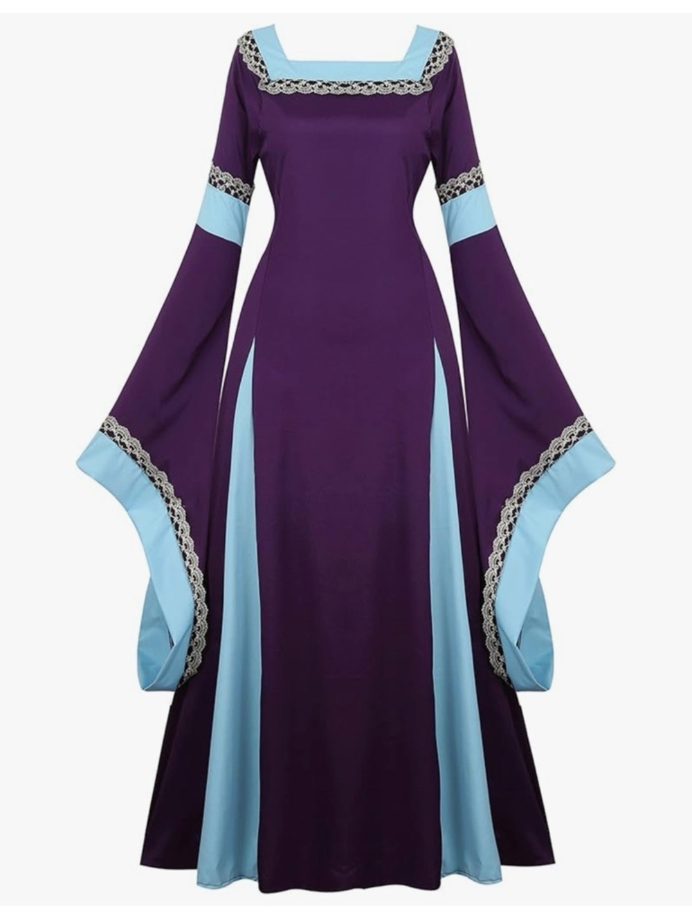 Purple & Light Blue Ren Fair Dress